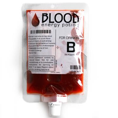 Click to get Synthetic Blood Energy Drink in an IV