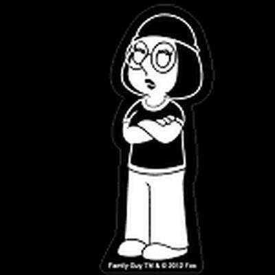 Click to get Family Guy Meg Griffin Car Decal