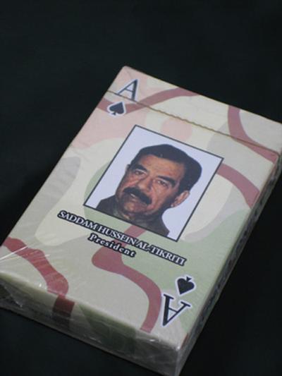 Click to get Saddam Hussein Playing Cards