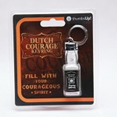 Click to get Dutch Courage Alcohol Bottle Keychain