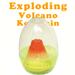 Explosive Volcano Keychain