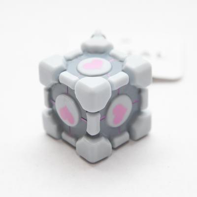 Click to get Portal 2 Companion Cube Keychain