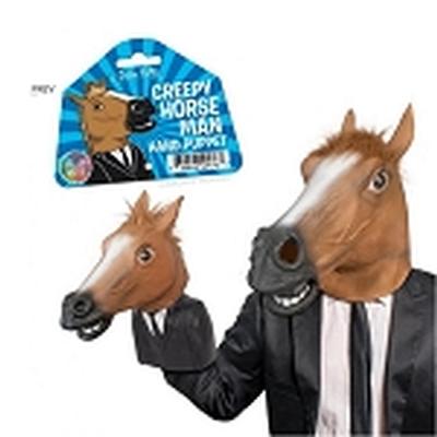 Click to get Creepy Horse Man Hand Puppet