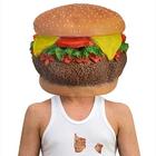 Cheeseburger Head Mask