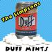 Simpsons Duff Mints